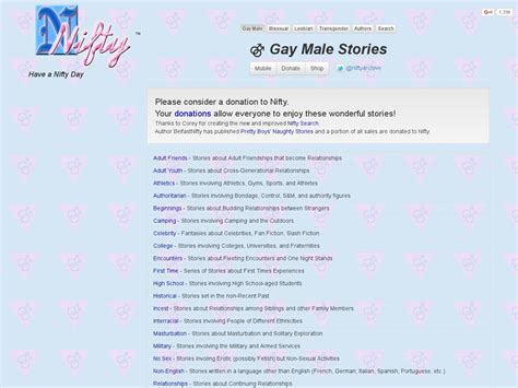 niftygay|Nifty Erotic Stories